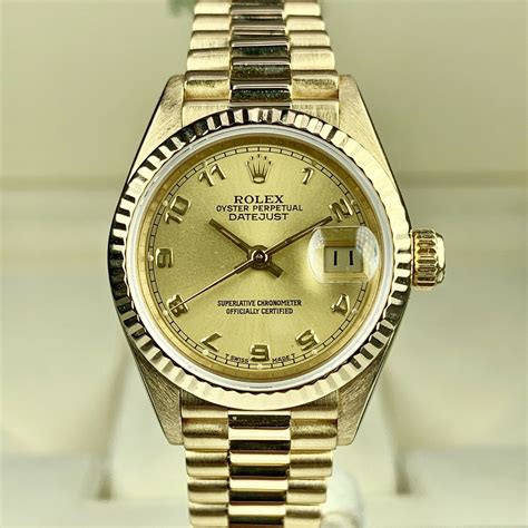 rolex ladies president 18k gold|Rolex datejust 69178.